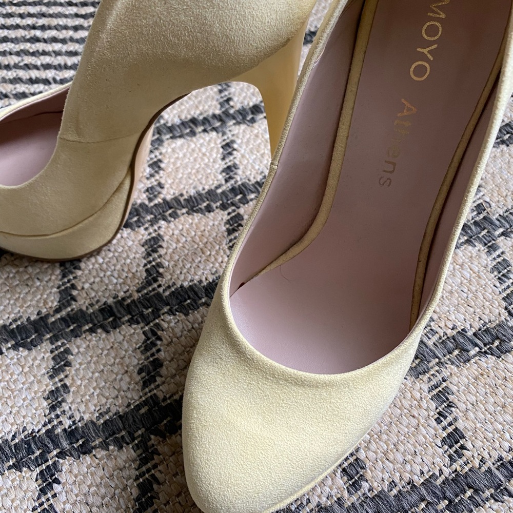 Handmade designer Moyo platform pumps never worn - Picture 9 of 14